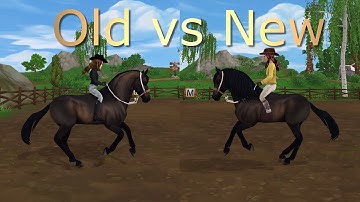 Old and New Character Comparison (Star Stable)