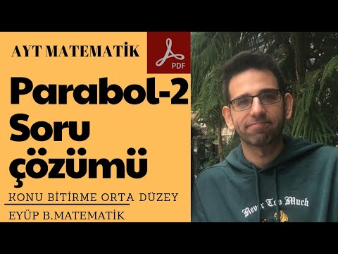 PARABOL - 2 SORU ÇÖZÜMÜ