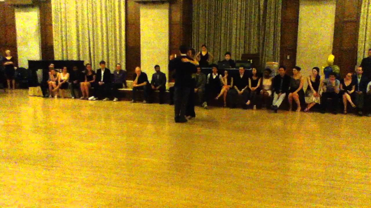 Christopher Nassopoulos and Caroline Peattie Tango Performance #1 January 31, 2015