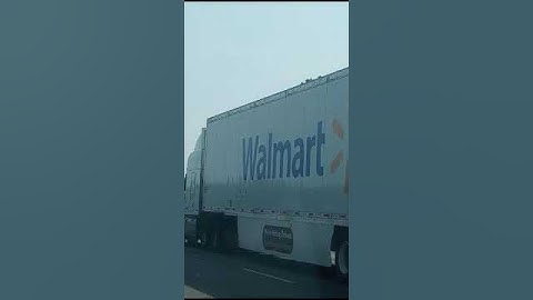 Walmart Truck heading to delivered merchandise ..N.C