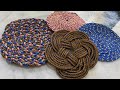 Diy rope coasters - easy to make - easy diys