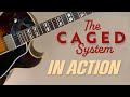 The CAGED System in Action - How to USE the CAGED System for rhythm and lead - Guitar Lesson EP519