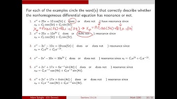 How to Determine a Reasonable Guess for the Method of Undetermined Coefficients
