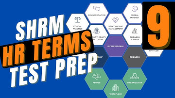 SHRM - HR Terms Explained - SHRM CP & SCP - Part 9