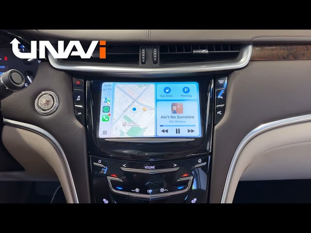 UNAVI CarPlay EASY INSTALL for Cadillac XTS - YouTube