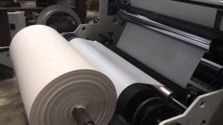 ABA Haul-Off Rotation Type SE3HR-1200-45/55  HM/HDPE Three Layer Blown Film Line