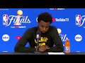 Andrew Wiggins postgame; Warriors lost to the Celtics in Game 3 of The Finals