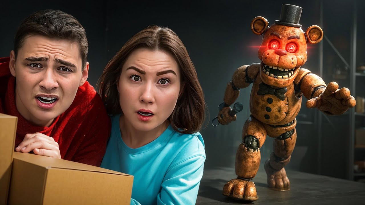 Настоящий ФРЕДДИ ФНАФ в реальной жизни! Аниматроники существуют?