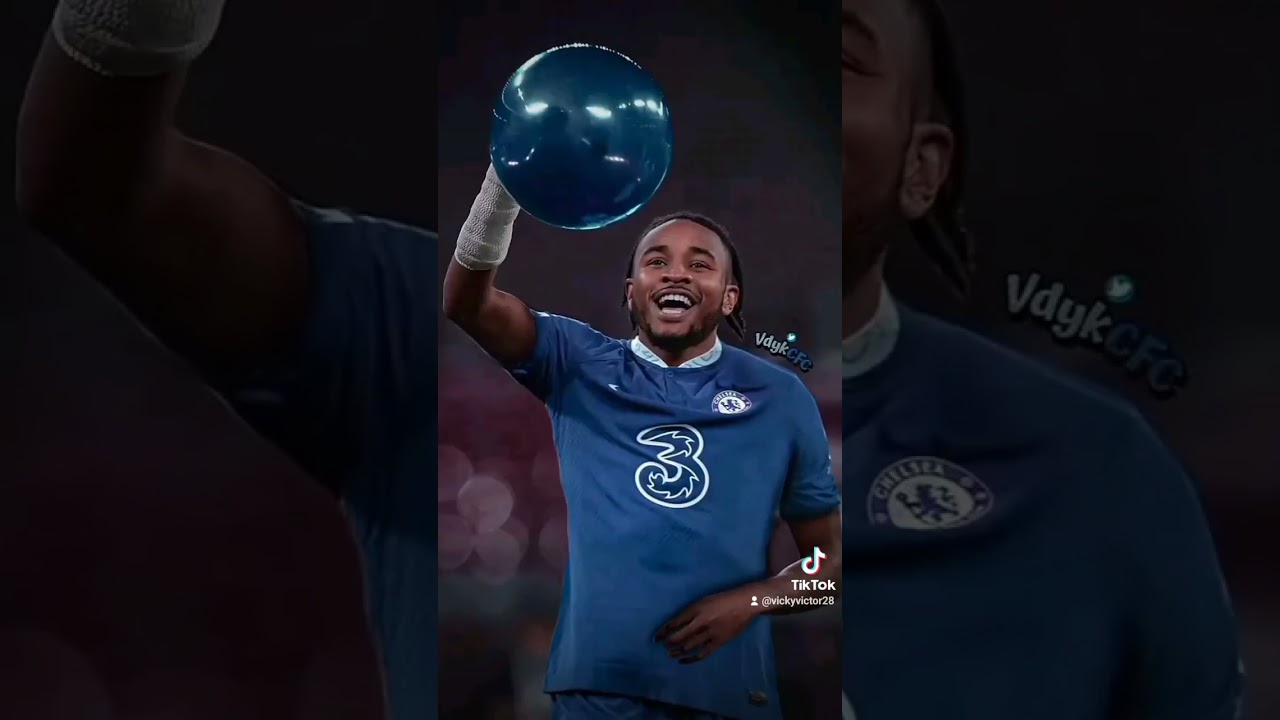 Nkunku inflates blue balloon to celebrate goal in Chelsea's 2-1 win ...