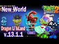 Pvz 2 13.1.1 - New World Dragon Li Island in Plants vs Zombies 2 &amp; Team Mega Gatling Twin Dark