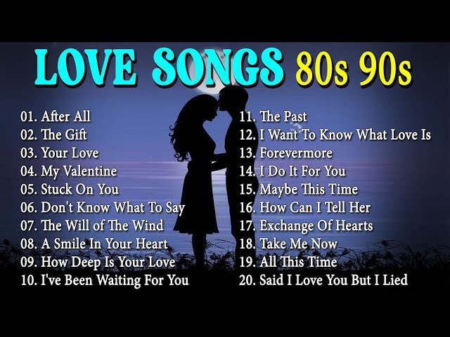 Oldies But Goodies Love Songs Playlist - Chicago, David Pomeranz, Jim Brickman, Cher & Peter Cetera. class=