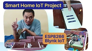 Smart Home IoT Project Arduino ESP8266, Blynk IoT Control