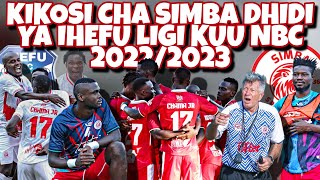 Kikosi Cha Simba Kinachoanza Leo Dhidi Ya Ihefu Mechi Ya Ligi Kuu NBC 2022/2023