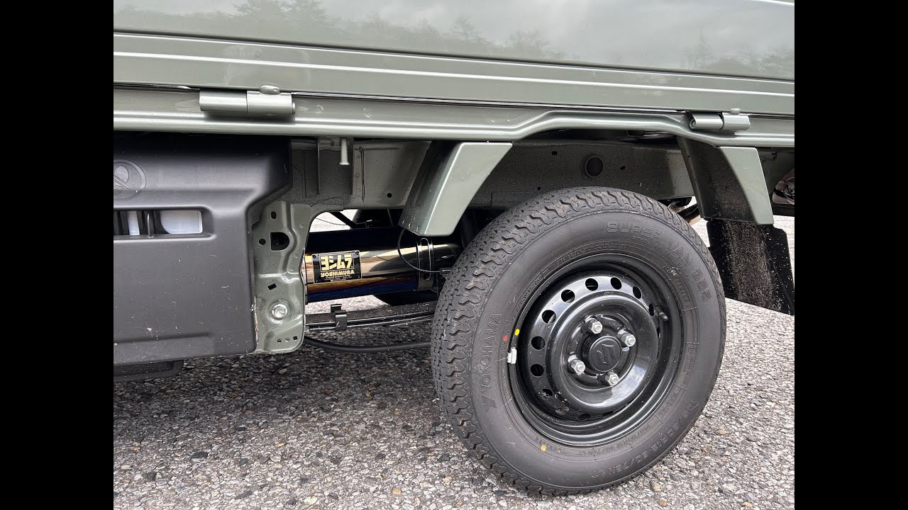 SUZUKI SUPER CARRY スーパーキャリィ X リミテッド 2 ヨシムラ CARRY Slip-On Oval サイクロン