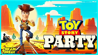 Toy Story Party 🤠 Freeze Dance & Run 🤠 Brain Break 🤠 Andy's Coming 🤠 Just Dance 🤠 Floor is Lava