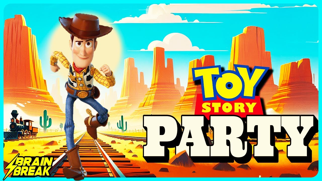 Toy Story Party 🤠 Freeze Dance & Run 🤠 Brain Break 🤠 Andy's Coming 🤠 Just Dance 🤠 Floor is Lava