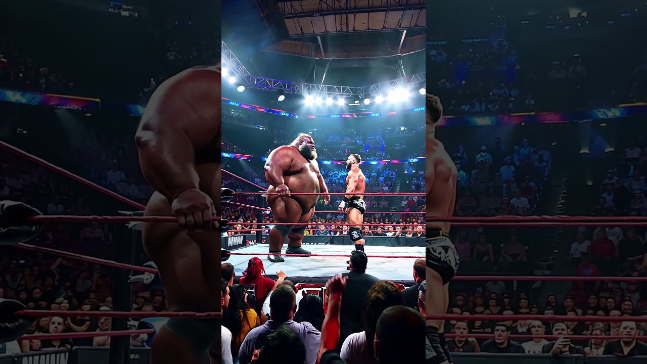 When Heavyweight Wrestlers Meet Giants