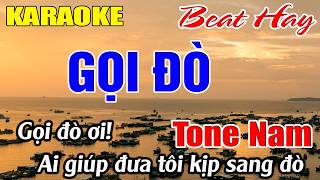Gọi Đò Karaoke Tone Nam Karaoke Hải Nhạc Sống 2026 - Beat Mới