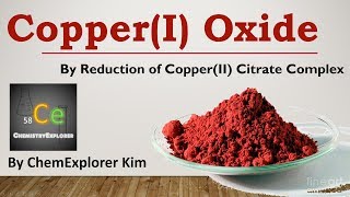 Making Copper(I) oxide (Red copper oxide)