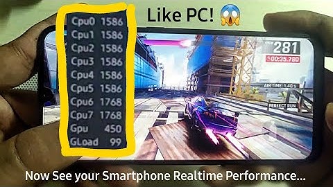 How to Display CPU, GPU Usage While Gaming on Android [No Root]