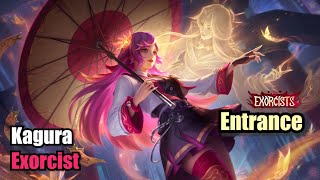 Kagura Exorcist Skin Entrance (Upscale 4K) Mobile Legends #MOBILELEGENDS screenshot 5