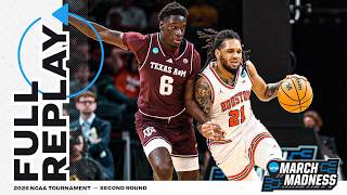 Houston vs. Texas A&M: 2026 NCAA men's second round | FULL REPLAY