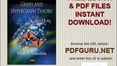 Introduction to Graph and Hypergraph Theory