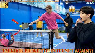 ARMY SHOCKED! Kim Taehyung & Jungkook BREAK The Internet in California With Viral Pickleball Moment!