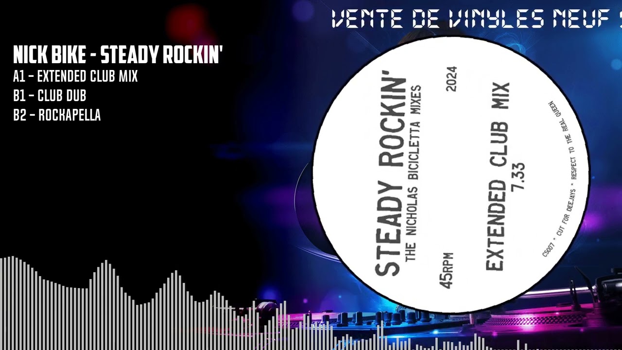 Nick Bike - Steady Rockin' [BLACK] (CS007BIKE) - YouTube