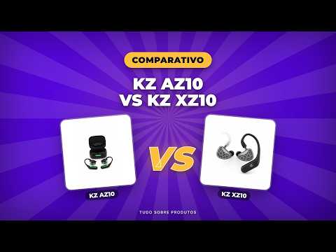 KZ AZ10 vs XZ10: Qual Adaptador Bluetooth É O Melhor Em 2026?