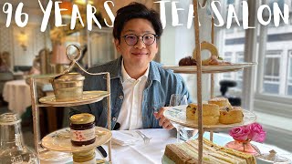 LUXURY AFTERNOON TEA at 300 Years Fortnum & Mason Luxury Department Store!