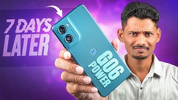 Moto G06 POWER Review after 7 days later - Best Phone Under ₹10,000 ??