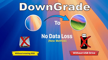 Downgrade macOS Sequoia to Sonoma WITHOUT Erasing Hard Drive  & Without creating Bootable USB Drive