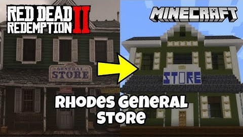 Building Rhodes in Minecraft | Ep.1 - General Store (Timelapse)