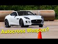 Jaguar F Type Autocross Review! Can The Big Cat Dance?