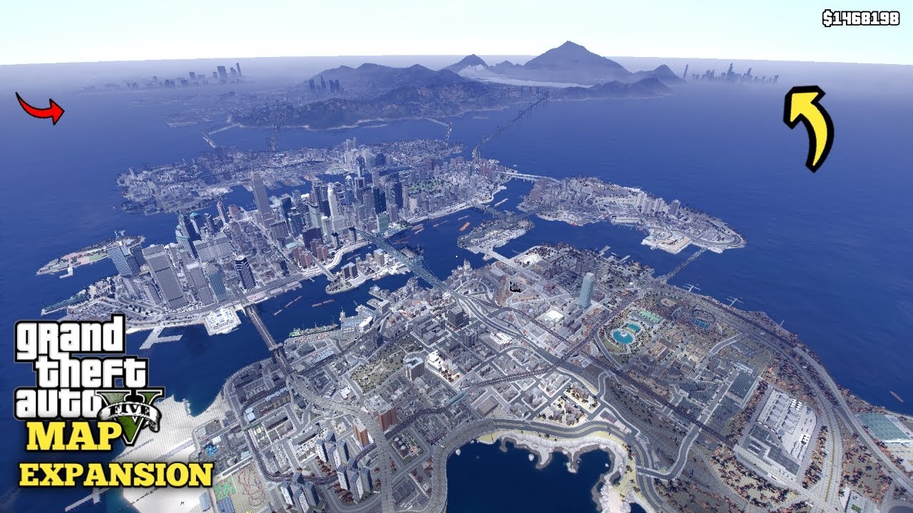 GTA 5 : Massive Map Expansion - 1 - YouTube