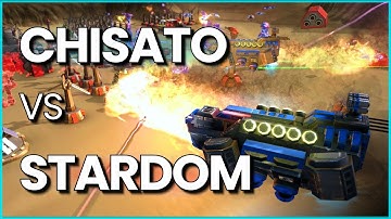 Chisato VS StarDom - Tense top 10 match - 1v1 Beyond All Reason Cast