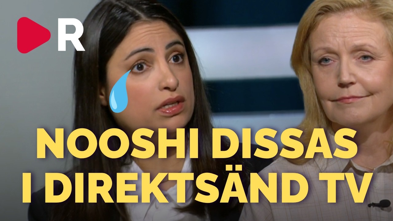 Riks reagerar: C-ledaren krossar Nooshi Dadgostars drömmar i SVT