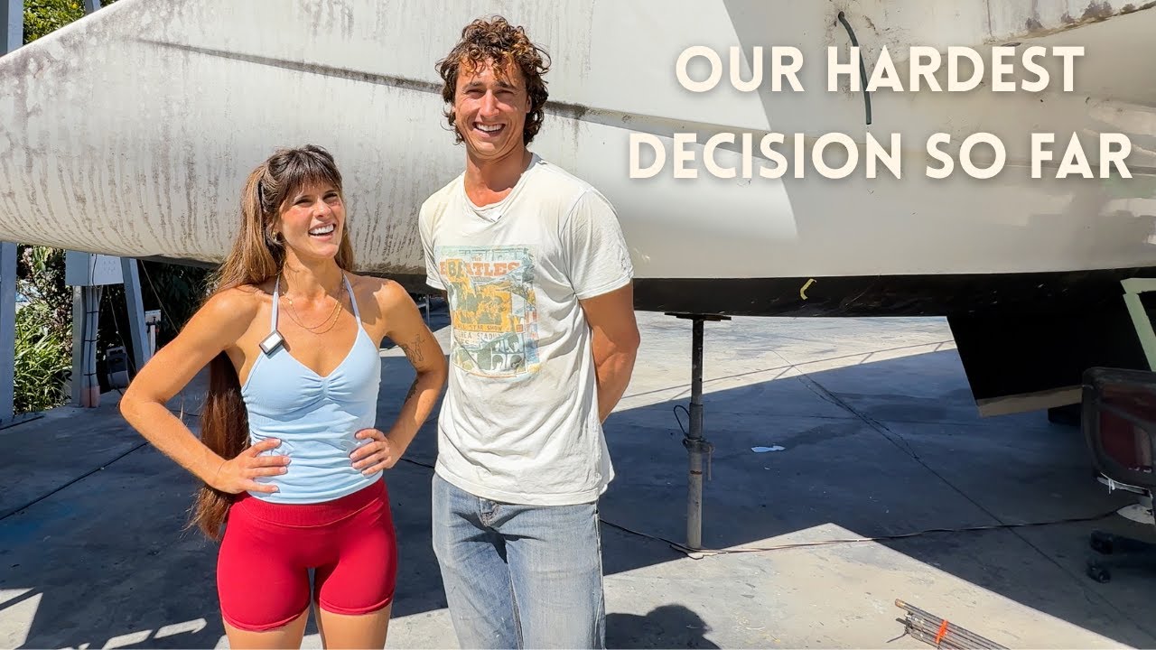 ⁣⛵️ 58ft Abandoned Cat - The Big RUDDER Dilemma