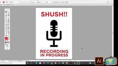 Adobe Illustrator Tutorial - Create a Microphone Icon