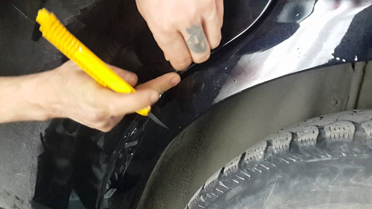 Бронирование переда авто
