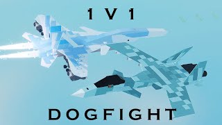 Thrust Vectoring Jets Dogfight