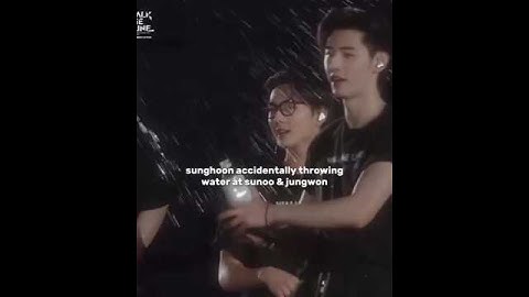 Sunoo was ready to throw hands🤣 #sunghoon #sunoo #jungwon #enhypen