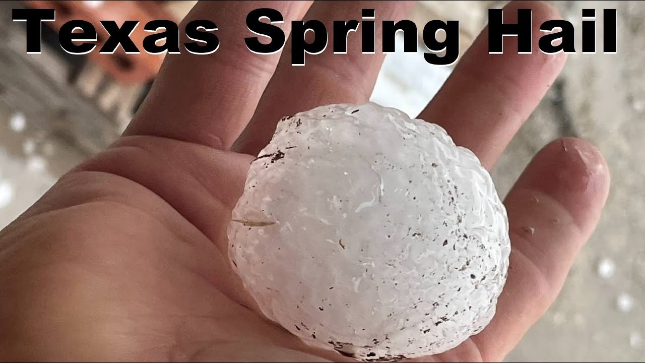 Tennis Ball Sized Hail In Texas California Drought Reduction, More