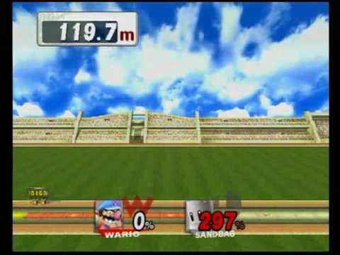 【スマブラＸ　ホムコン　ワリオ　1276.6ｍ】ＳＳＢＢ　ＨＲＣ　Wario 1276.6m