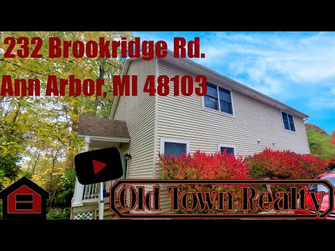 232 Brookridge, Ann Arbor, MI home video tour