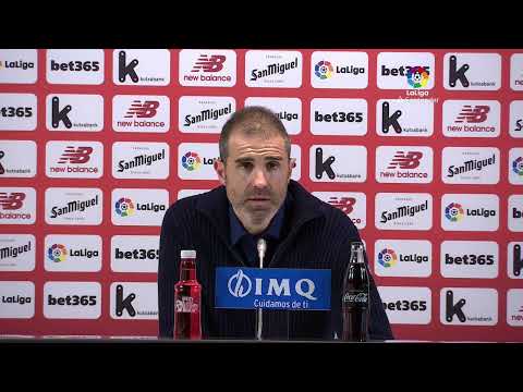 Rueda de prensa Athletic Club vs Villarreal CF - Rueda de prensa Athletic Club vs Villarreal CF