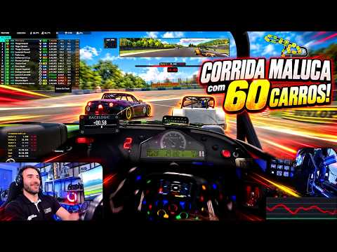 CRAZY RACE in iRacing - Mazda vs. Caterham - SIXTY CARS ON THE GRID!