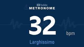 Metronome 32 bpm