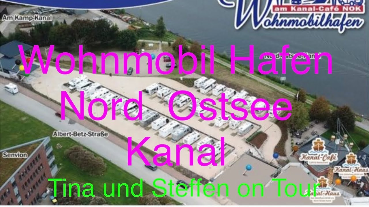 Wohnmobil Hafen NOK Café Osterrönfeld bei Rendsburg / Tina und Steffen on Tour￼ / Februar 2022